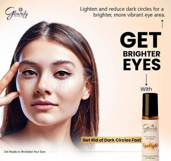 Eyelight Dark circles & Puffy eyes serum by Glowrify dark circle