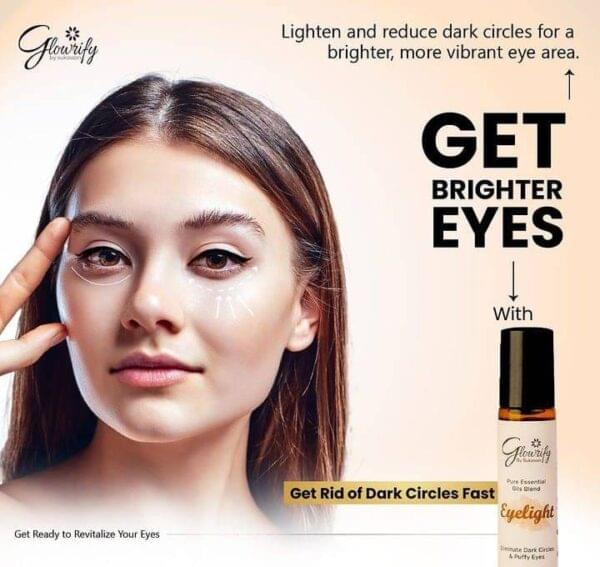 Eyelight Dark circles & Puffy eyes serum by Glowrify dark circle