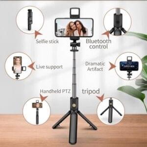 r1s-selfie-stick-with-tripod-bluetooth-foldable-selfie-rod-for-phone-action-camera-iphone-2 – 10